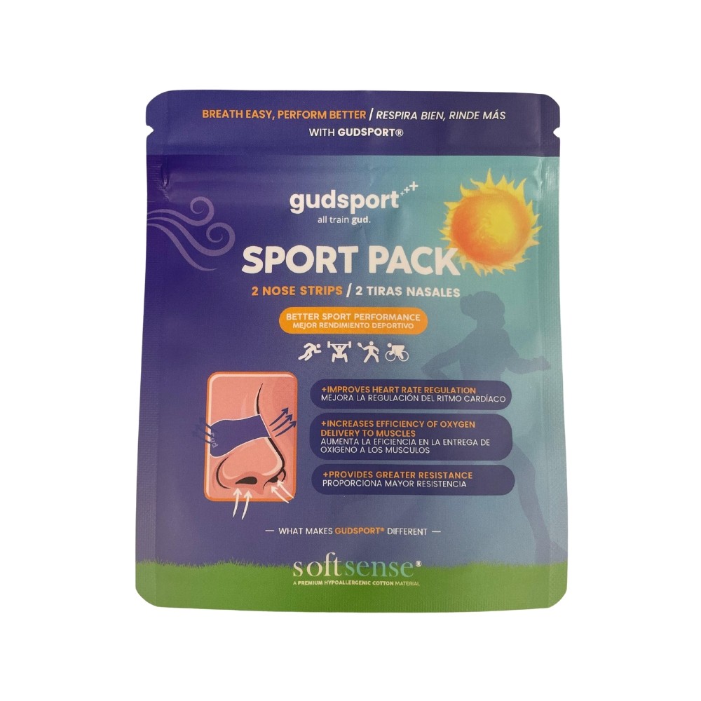 GUDSPORT SPORT PACK TIRAS NASALES TRAVEL (2 TIRAS)