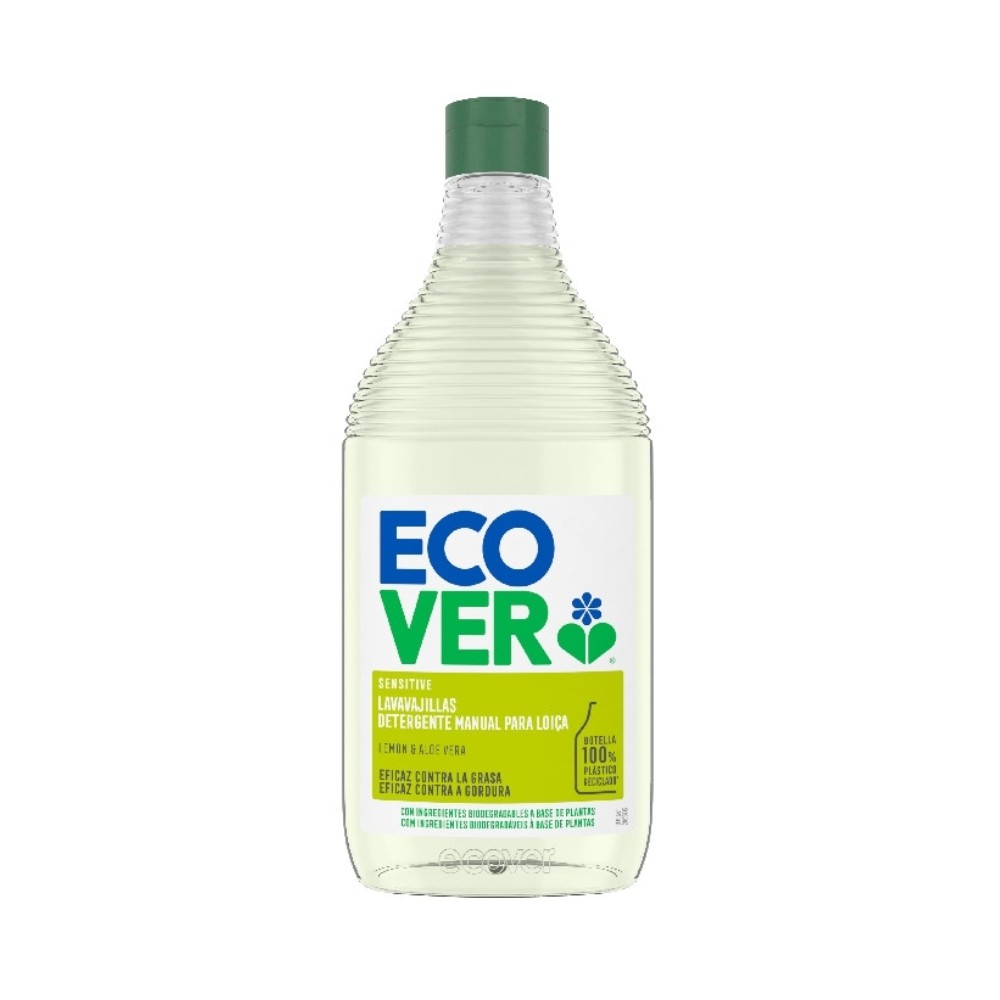 ECOVER LAVAVAJILLA DESENGRAS LIMON ALOE VERA 450ML