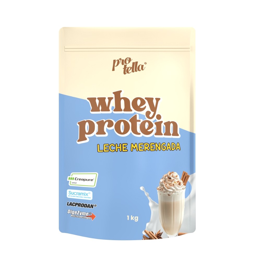 PROTELLA WHEY PROTEIN 1KG LECHE MERENGADA