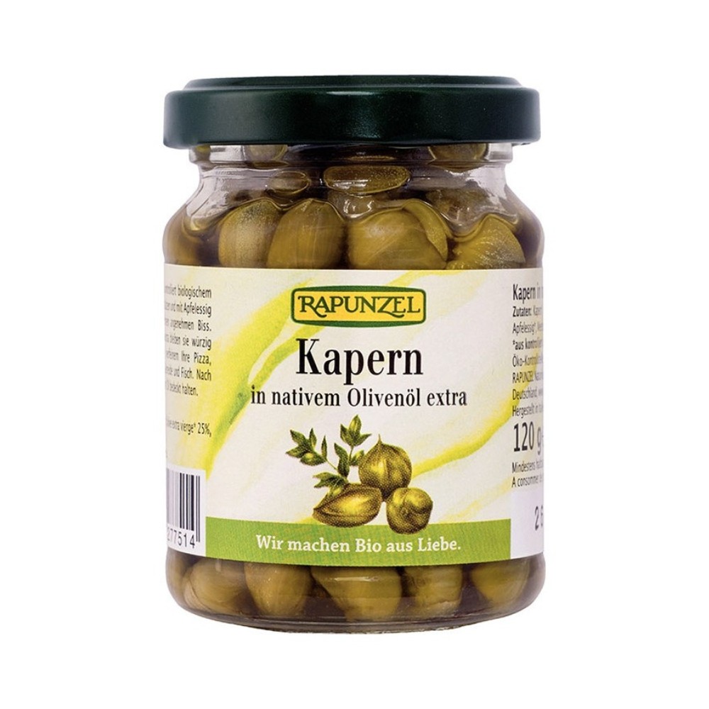 RAPUNZEL ALCAPARRAS ACEITE OLIVA 120g