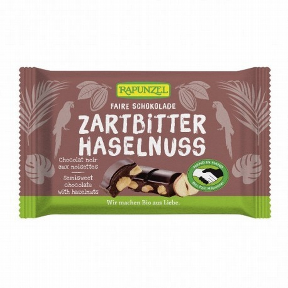 RAPUNZEL SNACK CHOCOLATE NEGRO-VAINILLA 100g