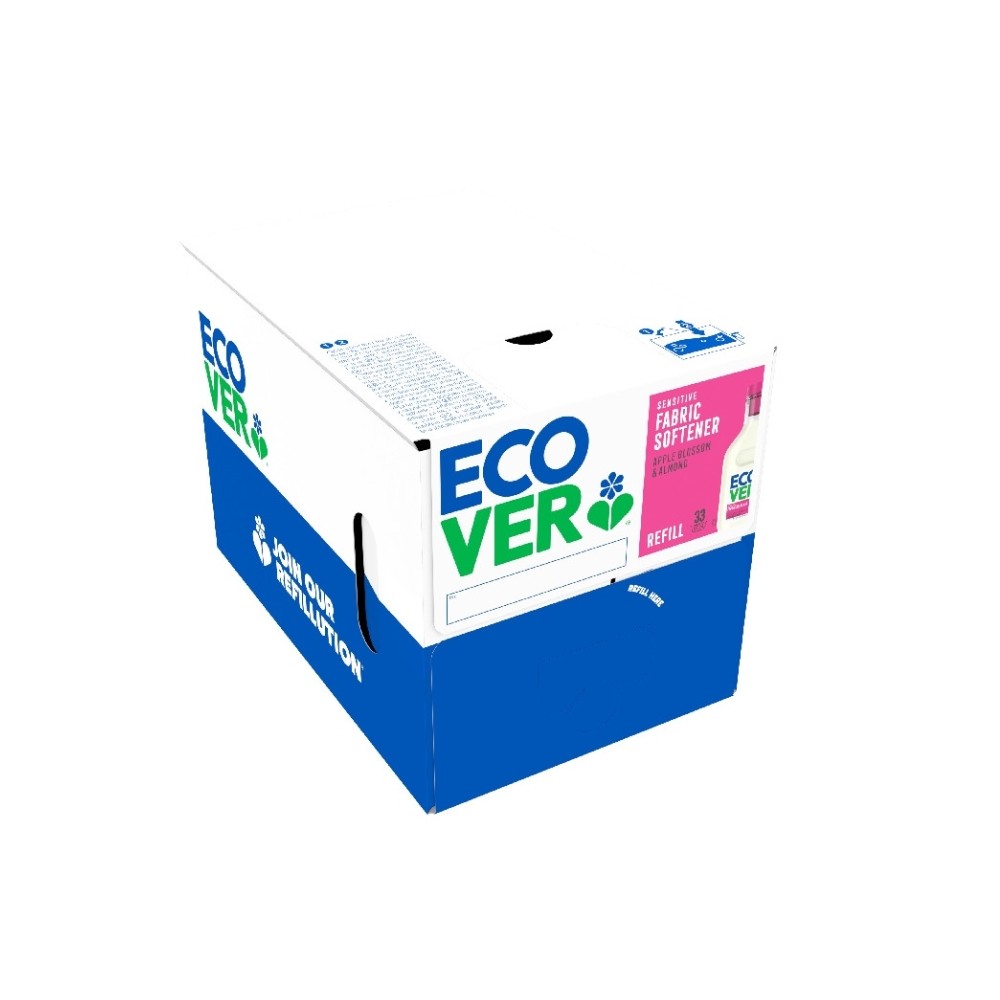 ECOVER SUAVIZANTE FLOR MANZANA ALMENDRA 15L