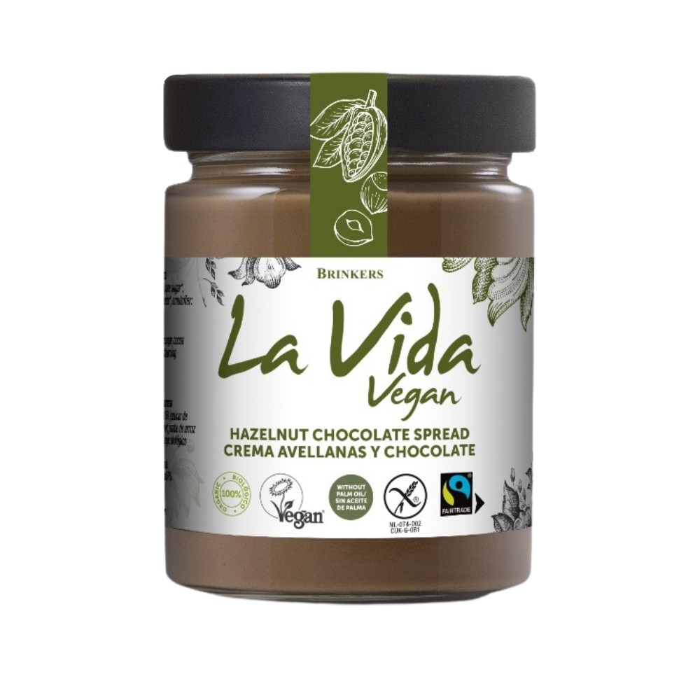 LA VIDA VEGAN CREMA CHOCOLATE AVELLANA 270GR