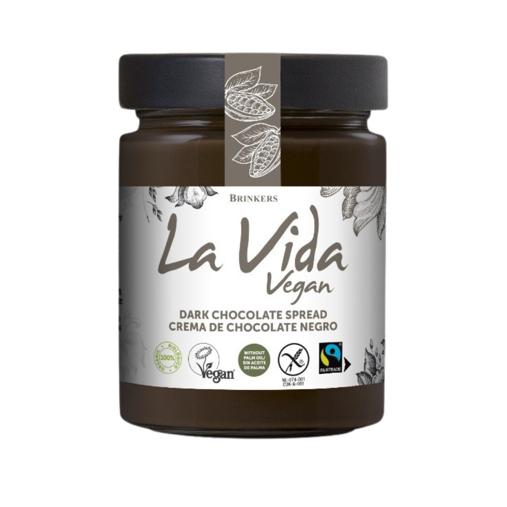 LA VIDA VEGAN CREMA CHOCOLATE NEGRO 270GR