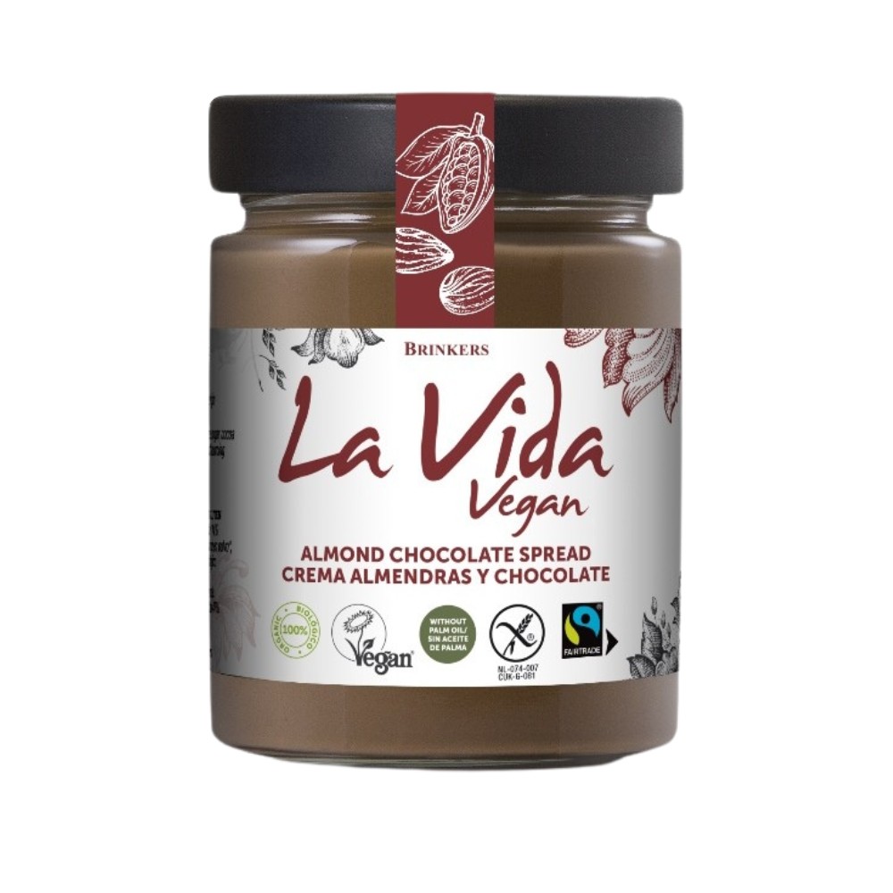 LA VIDA VEGAN CREMA CHOCOLATE ALMENDRAS 270GR