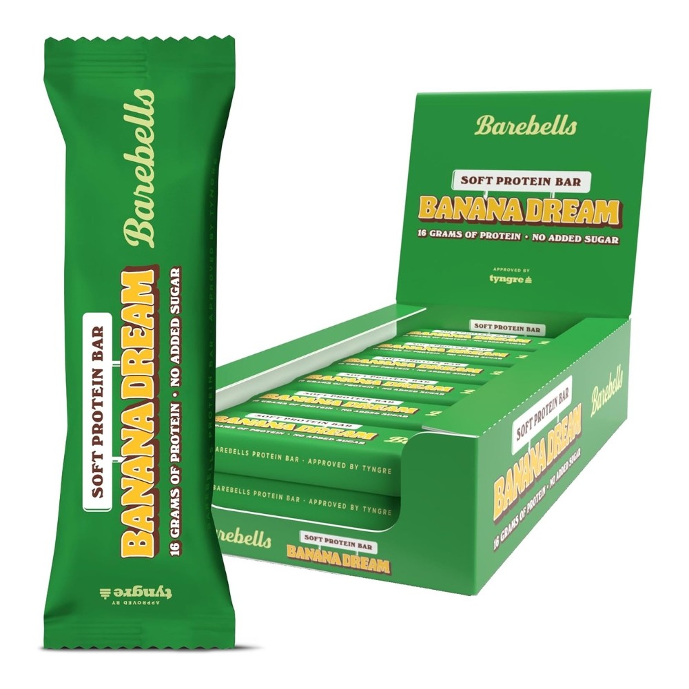 BAREBELLS BARRITA SOFT 12*55GR BANANA DREAM