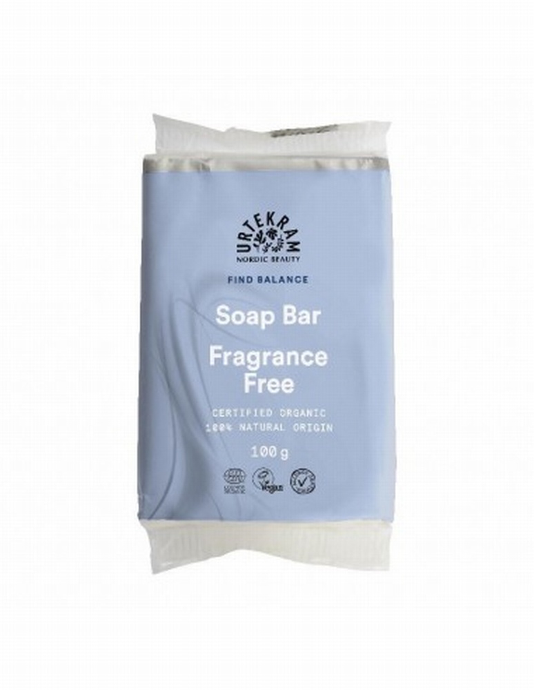 URTEKRAM PASTILLA JABON NO PERFUME 100g