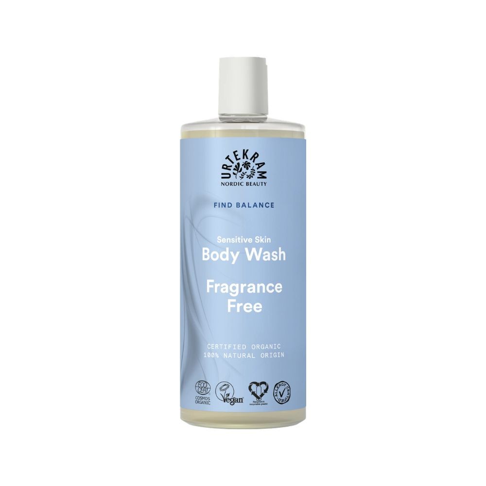 URTEKRAM GEL BAÑO NO PERFUME 500ml
