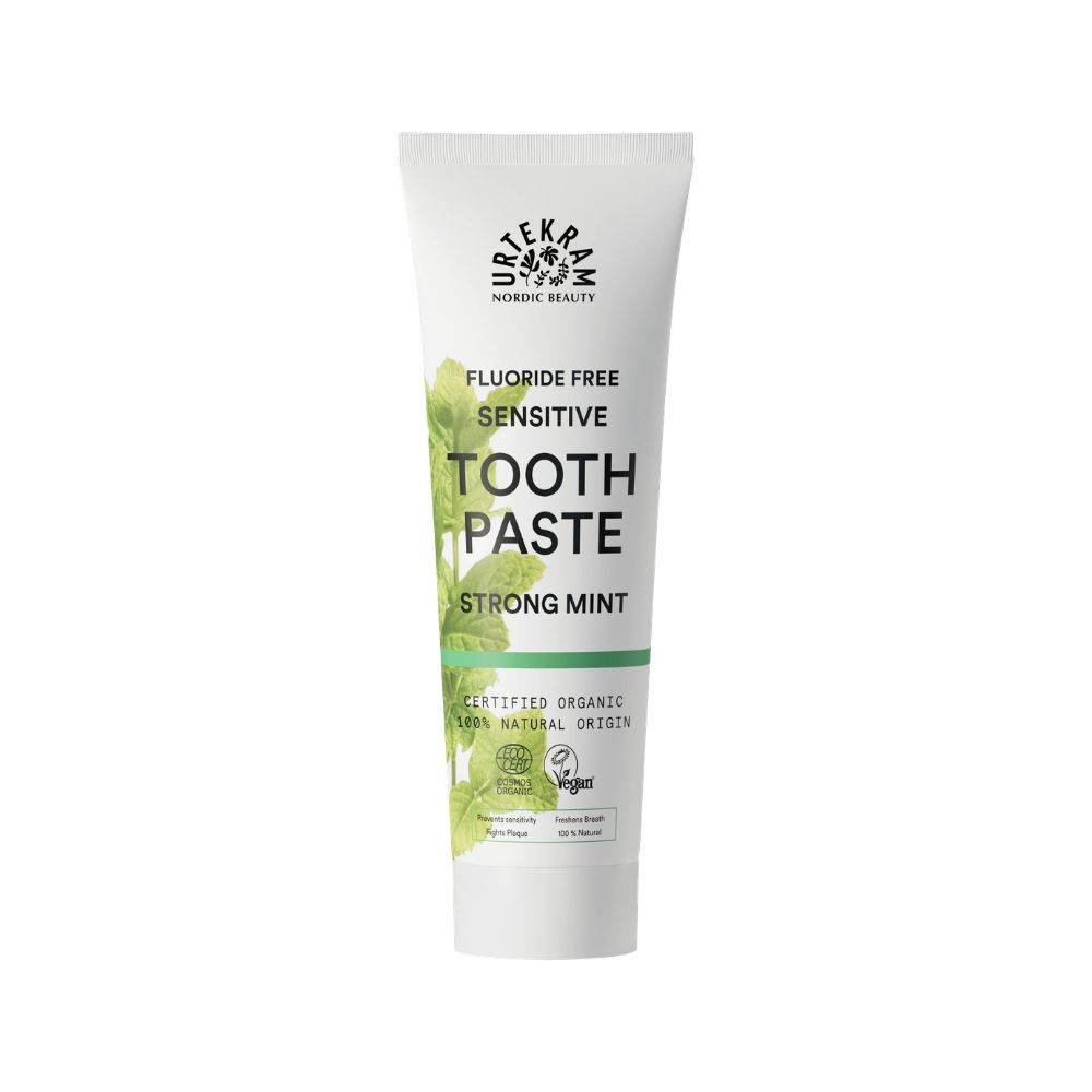 URTEKRAM DENTIFRICO MENTA FUERTE  75ml