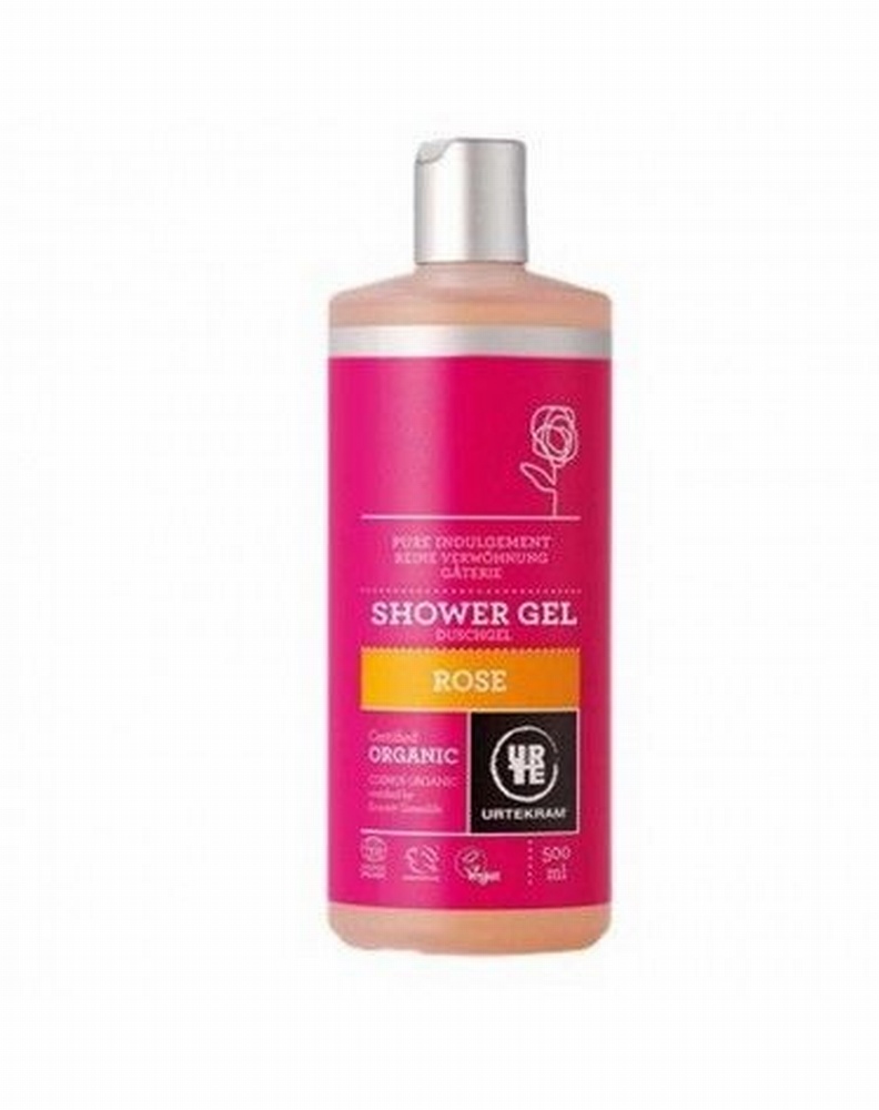 URTEKRAM GEL BAÑO ROSAS 500ml