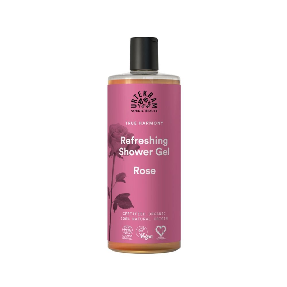 URTEKRAM GEL BAÑO ROSAS 500ml