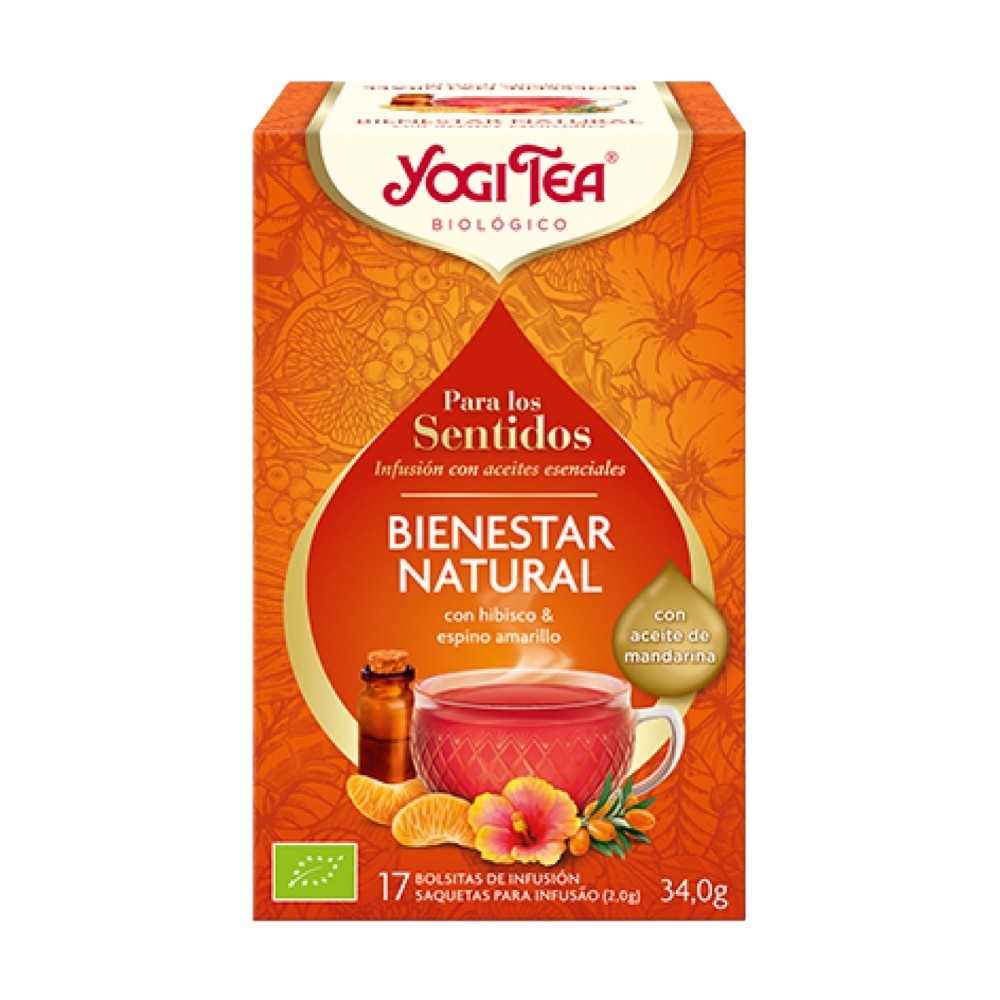 YOGI TEA SENTIDOS BIENESTAR NATURAL 17-BIO