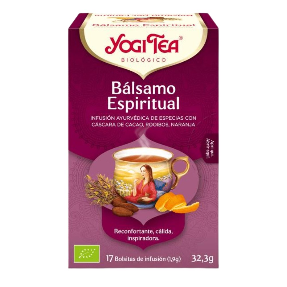 YOGI TEA BALSAMO ESPIRITUAL 17x34.0g