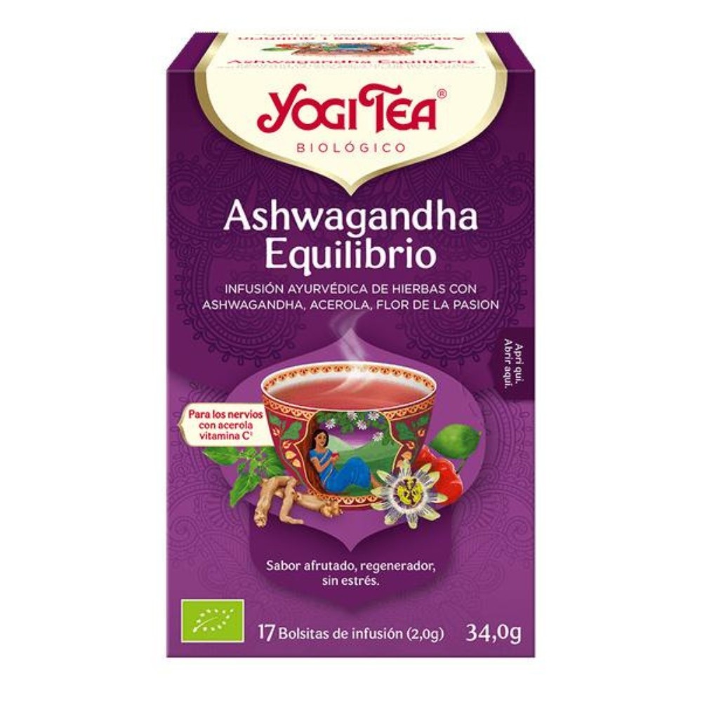YOGI TEA ASHWAGANDHA EQUILIBRIO 17 Bolsitas