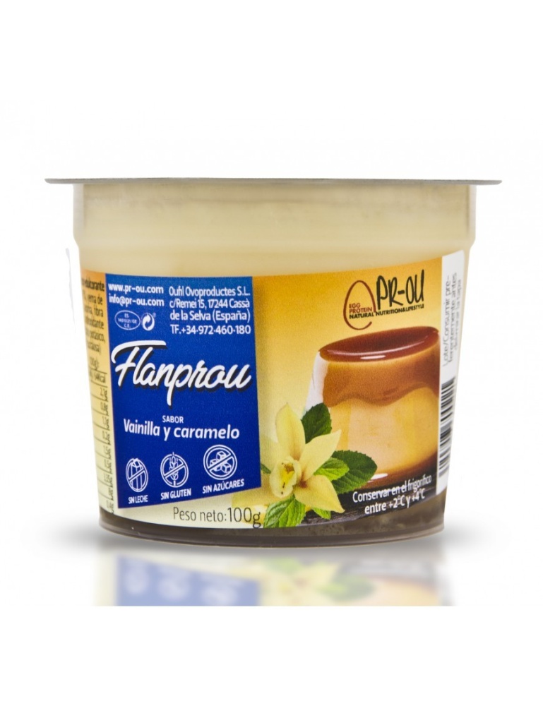 PROU FLAN PROTEICO 100g VAINILLA CARAMELO