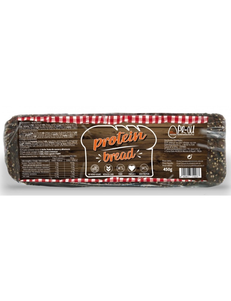 PROU PAN PROTEICO 450g ESPELTA