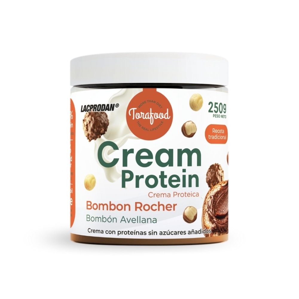 TORAFOOD CREMA PROTEICA 200G CHIPS BOMBON ROCHER