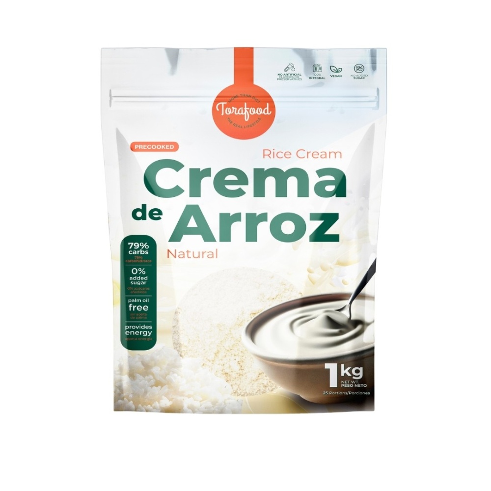 TORAFOOD CREMA ARROZ 1KG NEUTRO