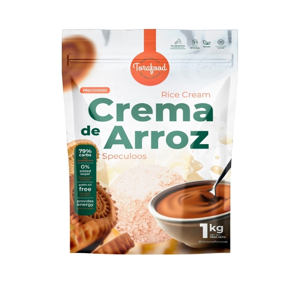 TORAFOOD CREMA ARROZ 1KG SPECULOOS