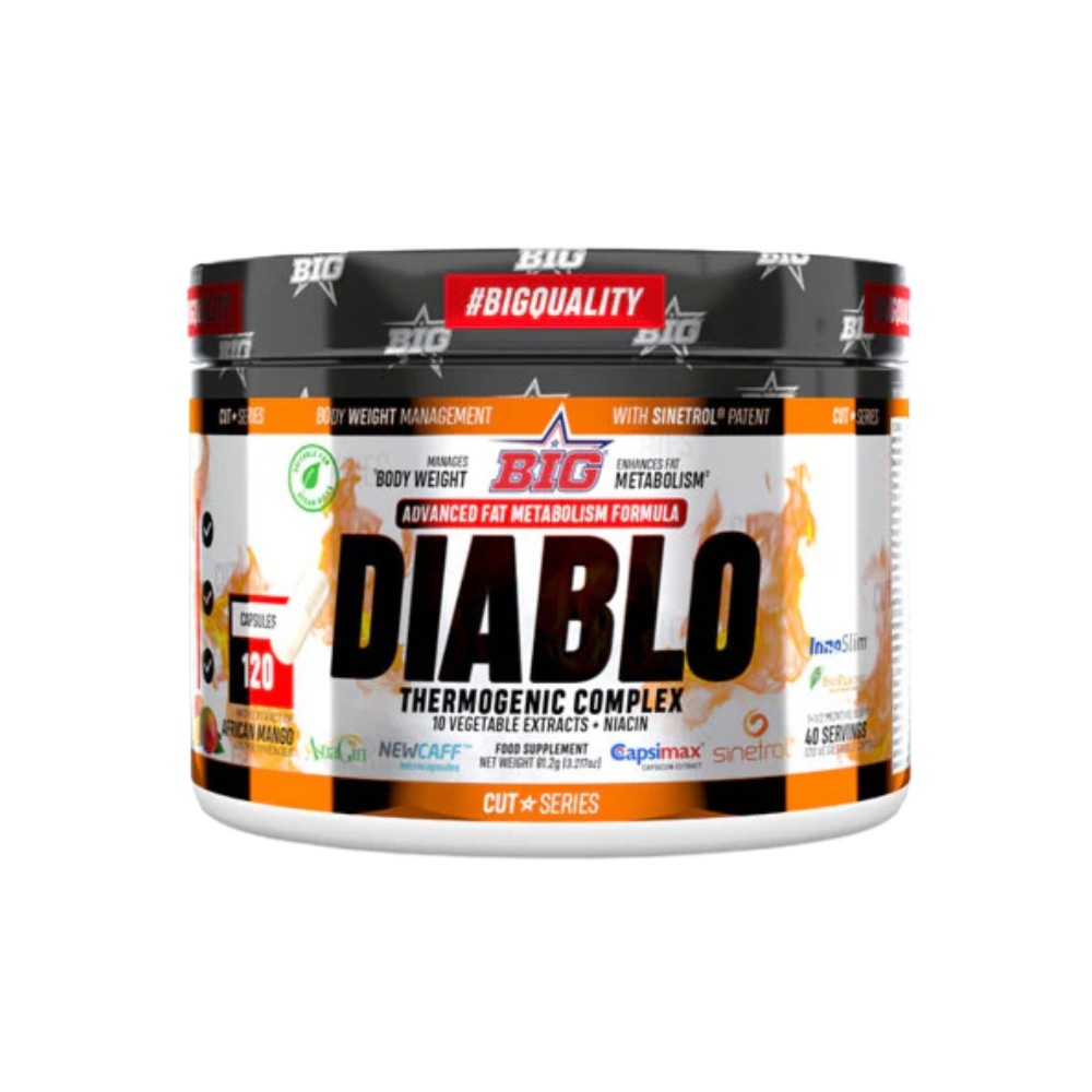 BIG DIABLO® TERMOGENICO 120CAP