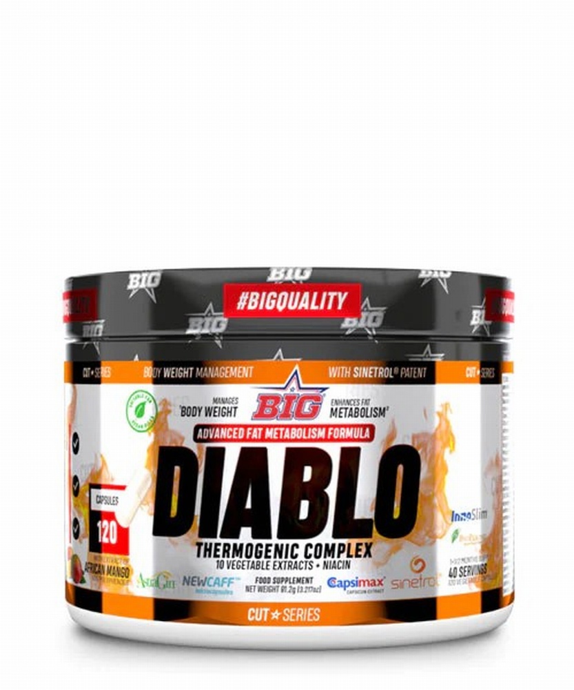 BIG DIABLO® TERMOGENICO 120CAP