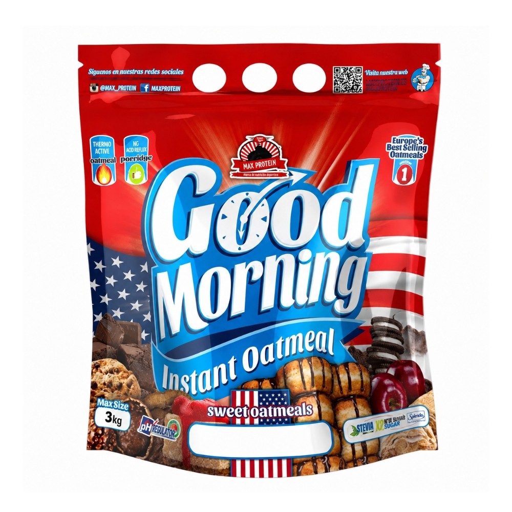 MAX PROTEIN GOOD MORNING H.AV. 3KG BOMBON CROCANTE
