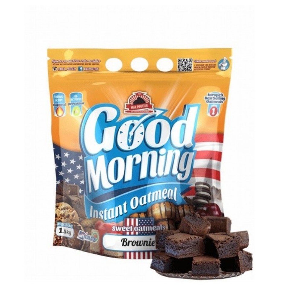 MAX PROTEIN GOOD MORNING H.AV. 1.5KG BROWNIE