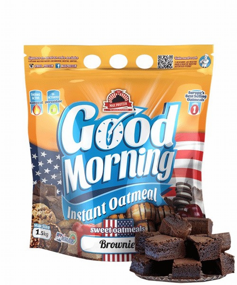 MAX PROTEIN GOOD MORNING H.AV. 1.5KG BROWNIE