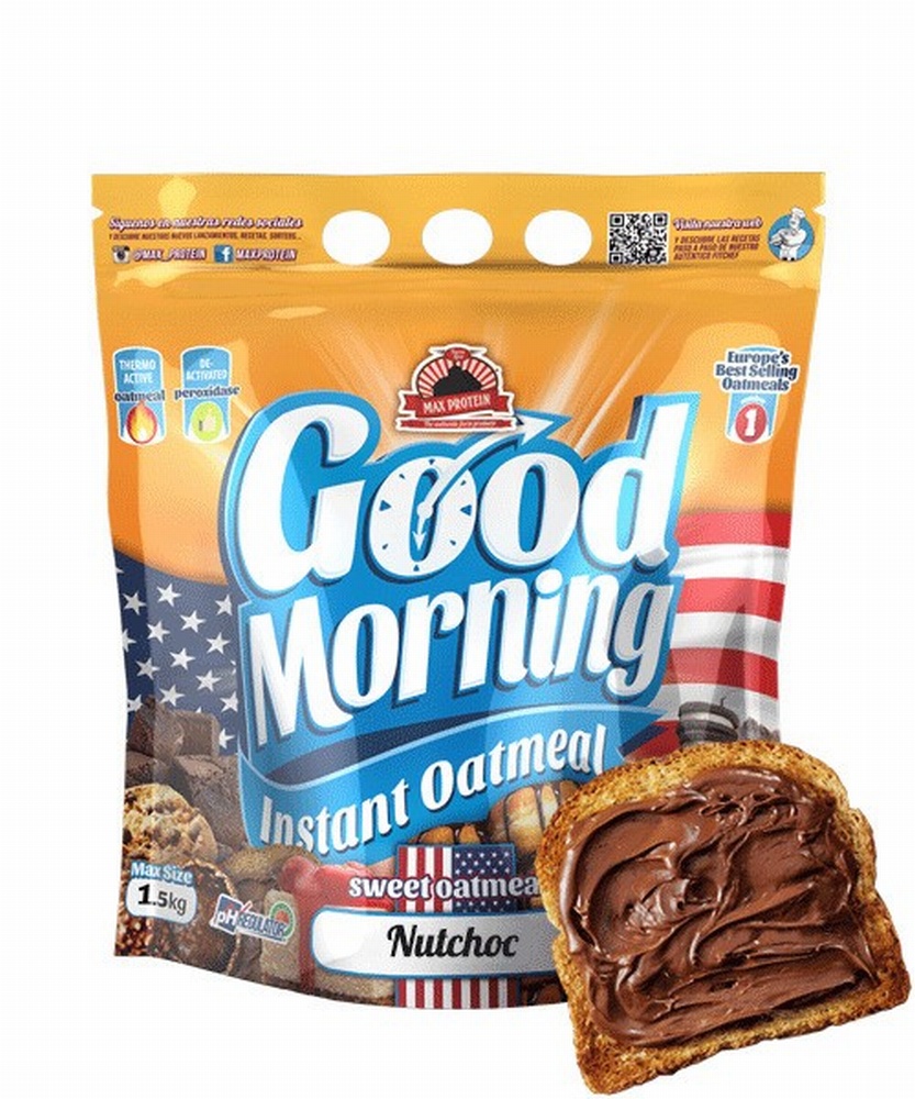 MAX PROTEIN GOOD MORNING H.AV. 1.5KG NUT CHOC