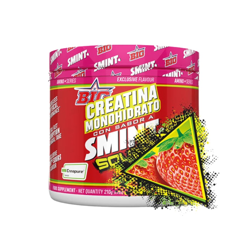 BIG CREABIG® CREATINE CREAPURE 210G SMINT FRESA