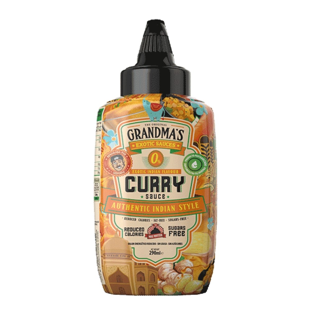MAX PROTEIN SALSA 290ML CURRY