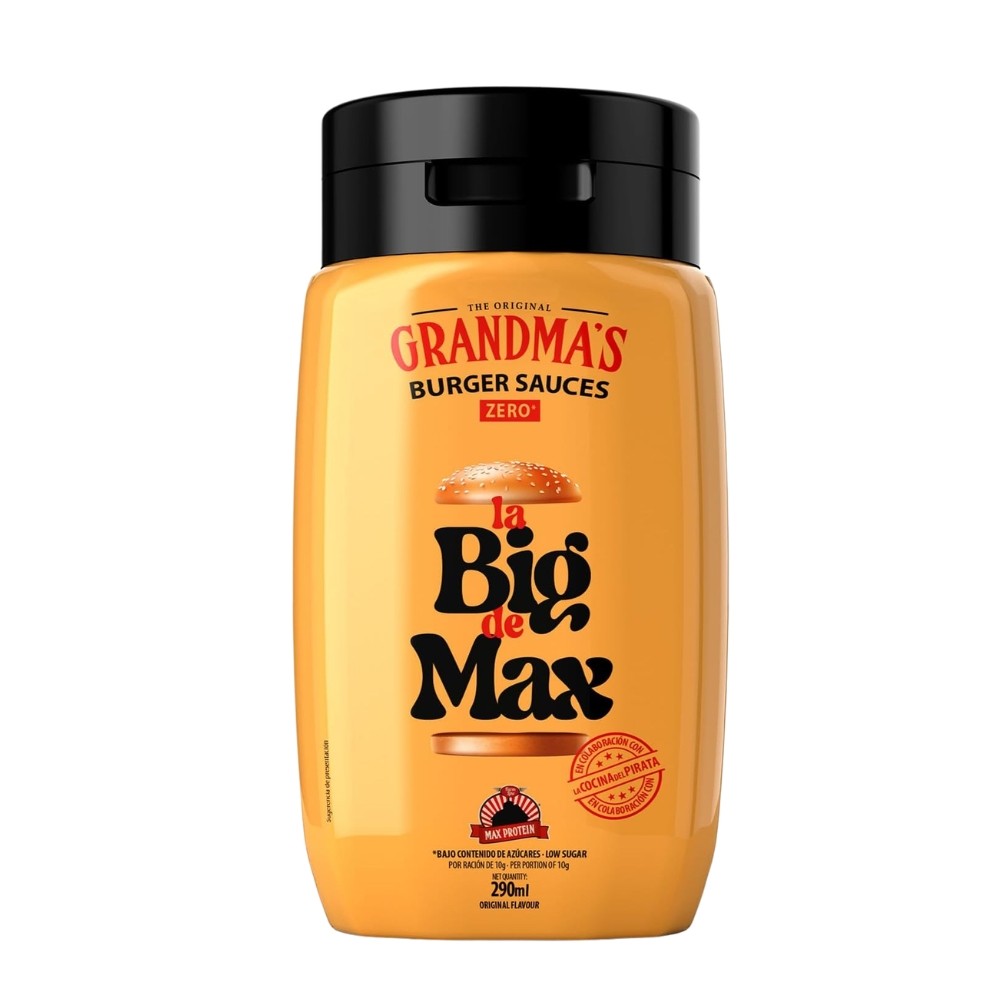MAX PROTEIN SALSA 290ML BIG MAX