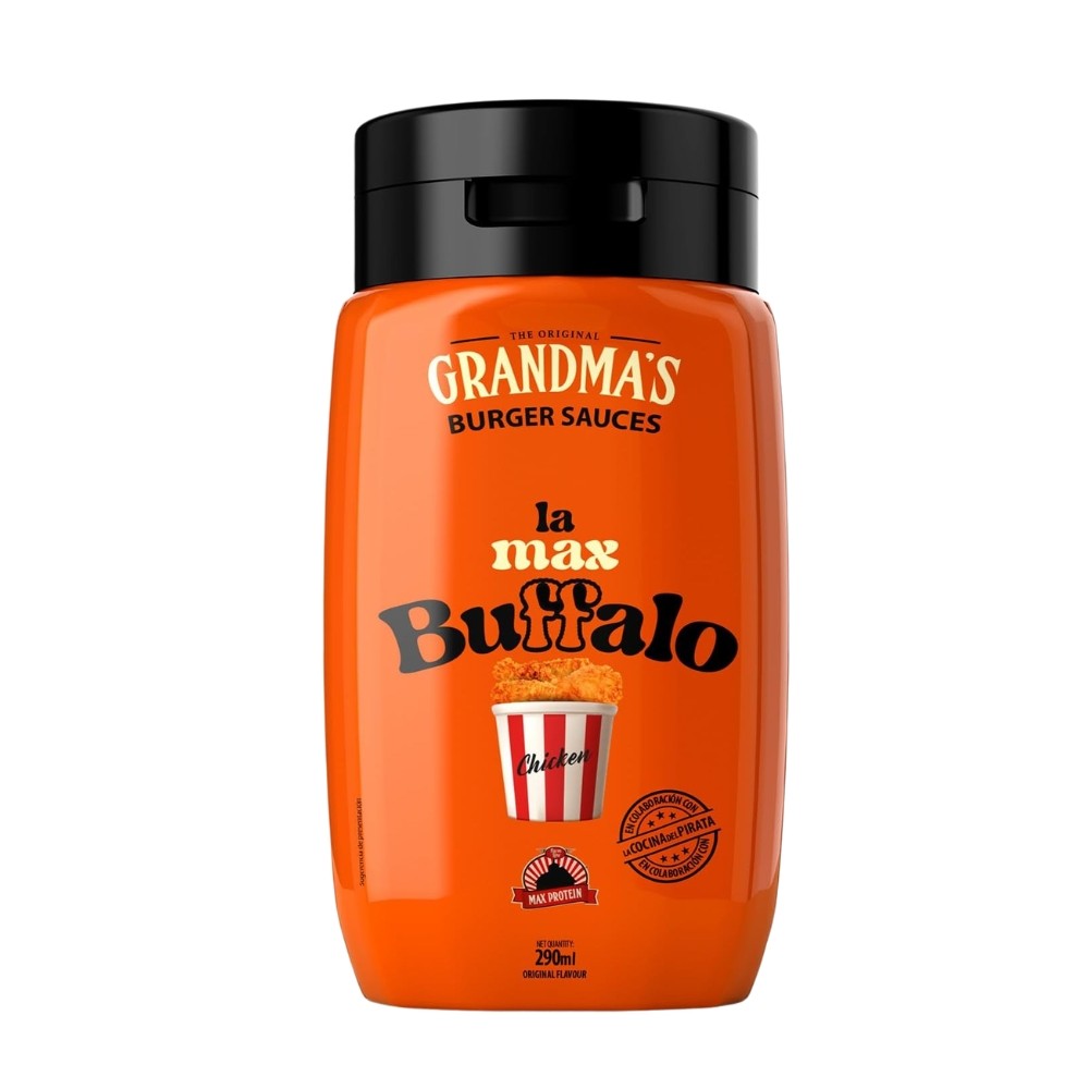 MAX PROTEIN SALSA 290ML BUFALO
