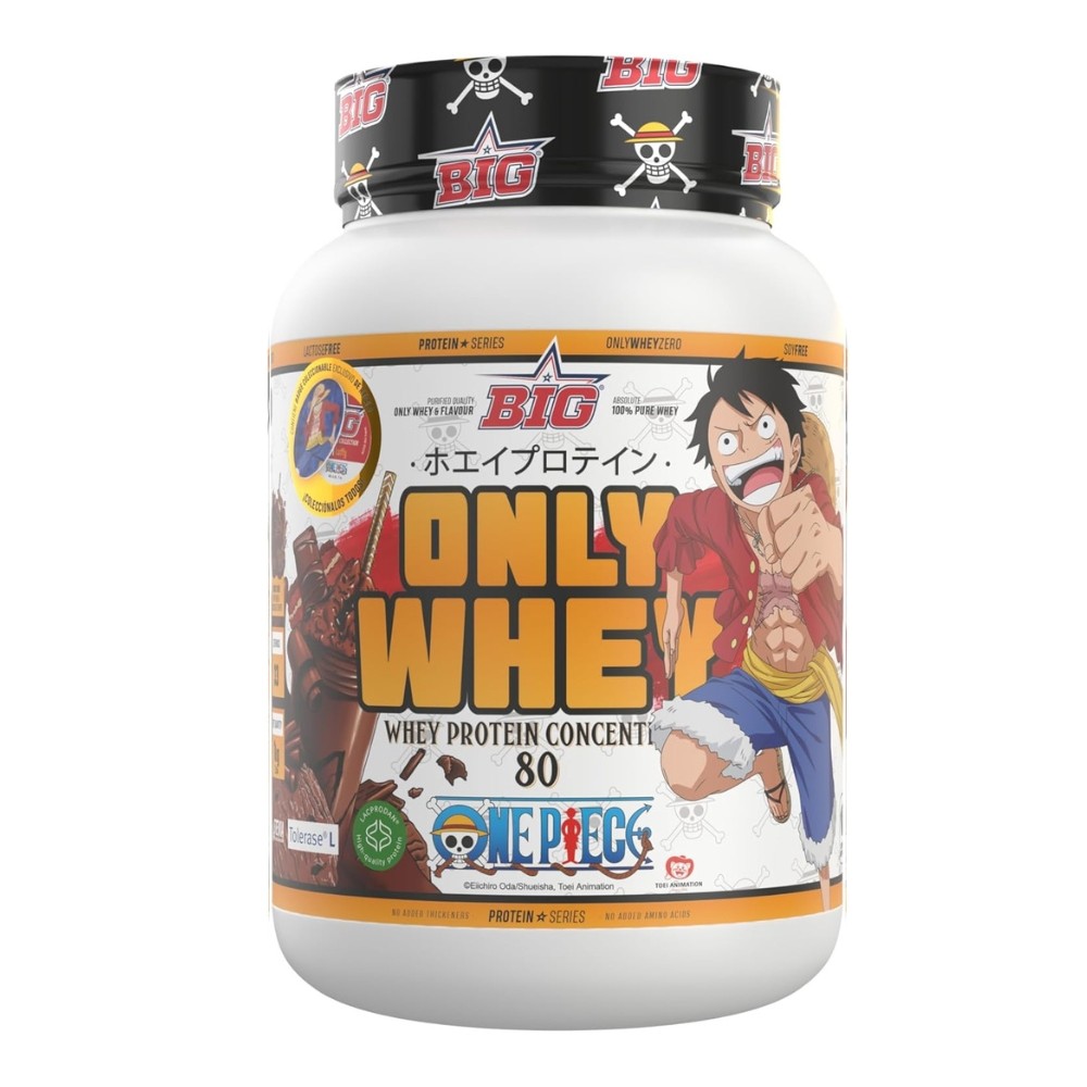 BIG ONLY WHEY TOLERASE 1KG ONE PIECE CHOCO ONE