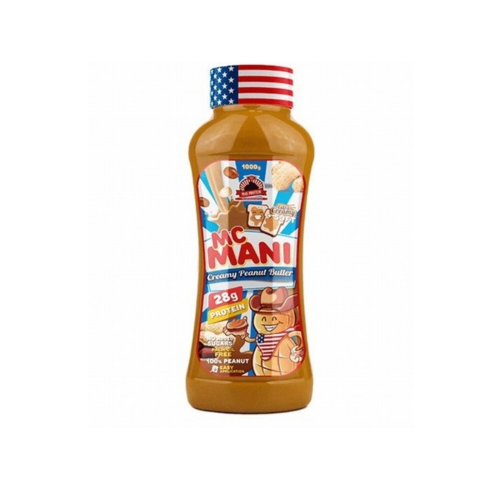 MAX PROTEIN MCMANI CREMA CACAHUETE 1KG TOSTADO
