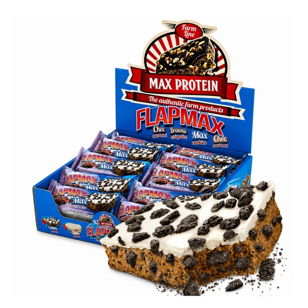 MAX PROTEIN FLAPMAX 24*120G BLACK MAX