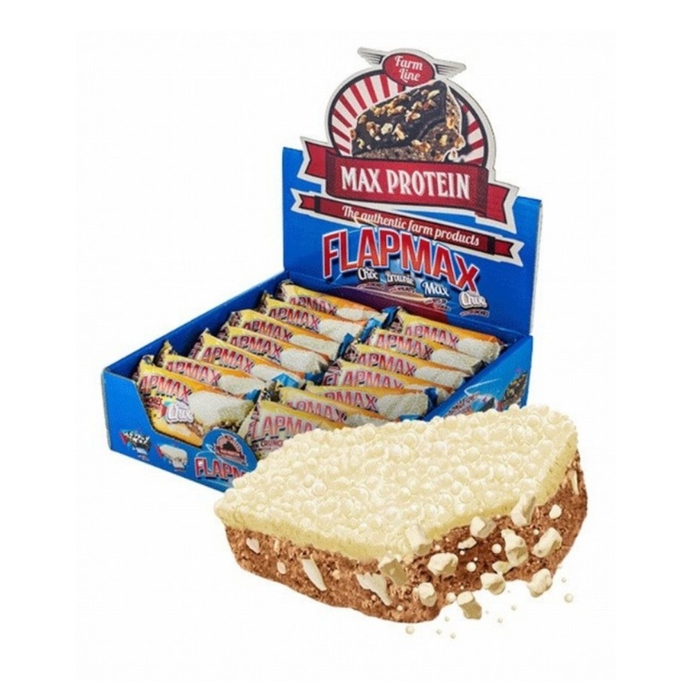 MAX PROTEIN FLAPMAX 24*120G CHOCO BLANCO