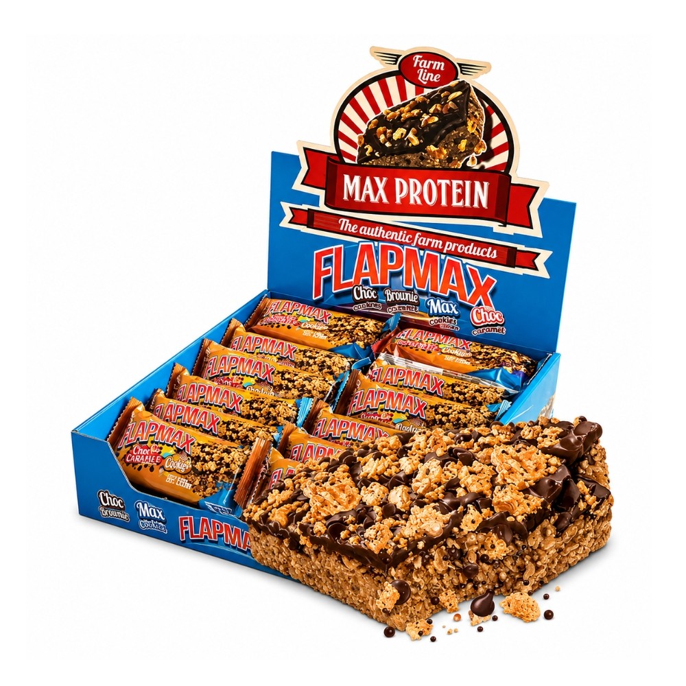 MAX PROTEIN FLAPMAX 24*120G COOKIE DOUGH