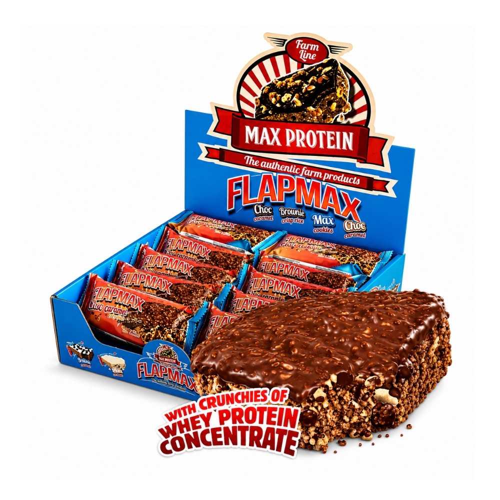 MAX PROTEIN FLAPMAX 24*120G BOMBON ROCHER