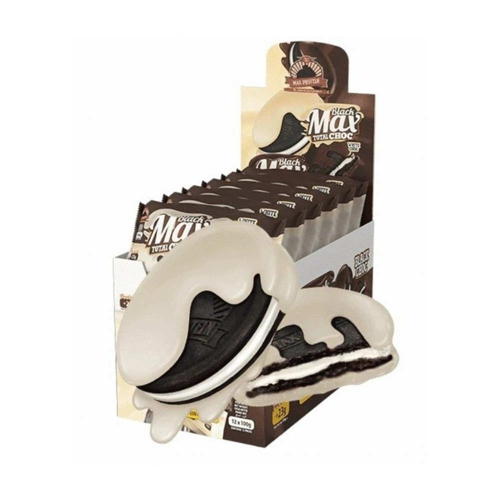 MAX PROTEIN MAX COOKIES 12*100G BLACKMAX CHO.BCO