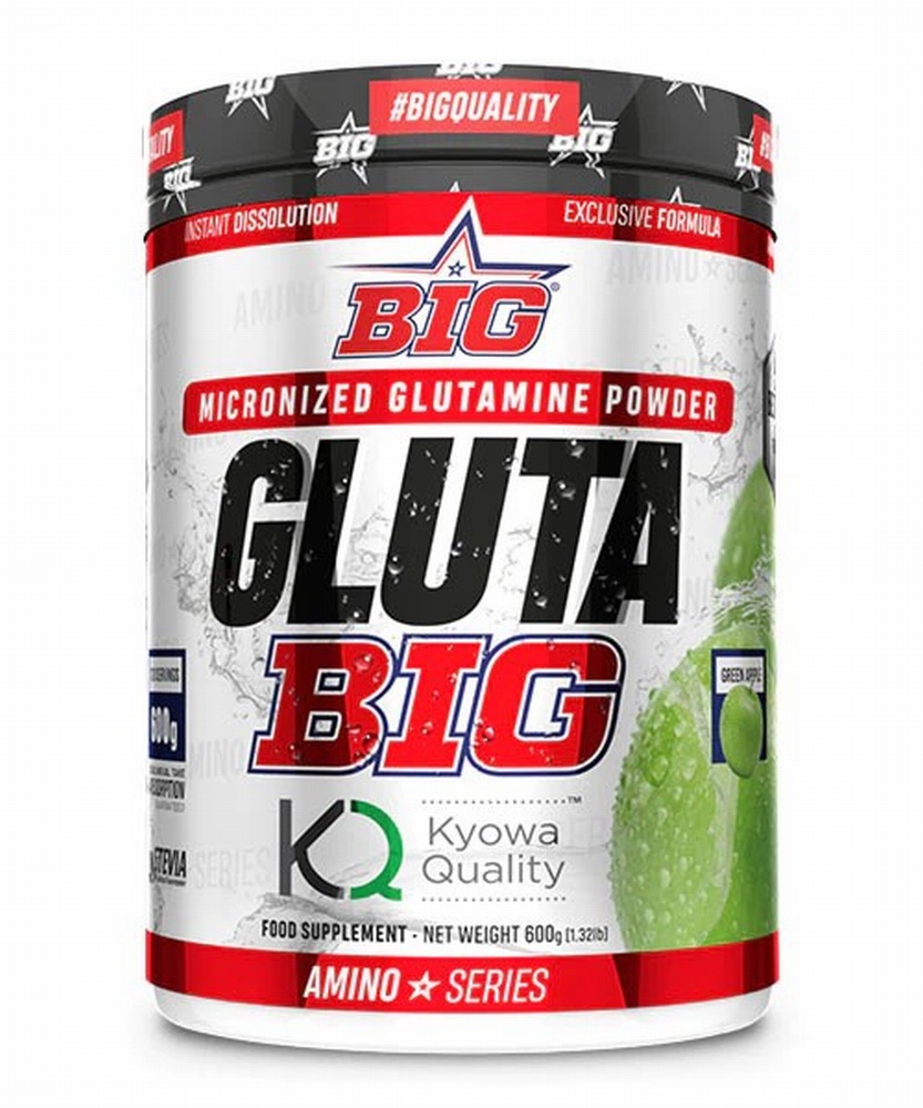 BIG GLUTABIG® GLUTAMINA 600G MANZANA VERDE