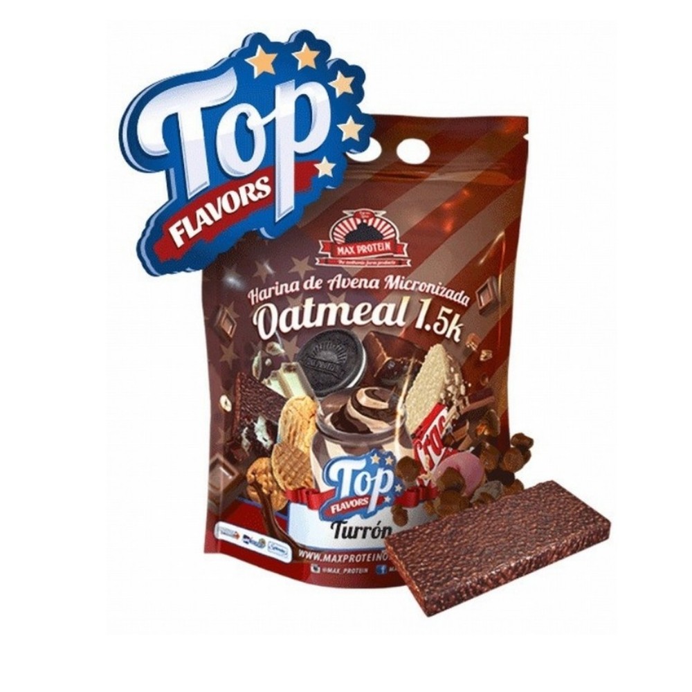 MAX PROTEIN OATMEAL TOP FLAVORS 1.5KG TURR CHOCO