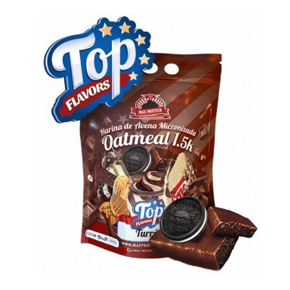 MAX PROTEIN OATMEAL TOP FLAVORS 1.5KG TURR BLA.MAX