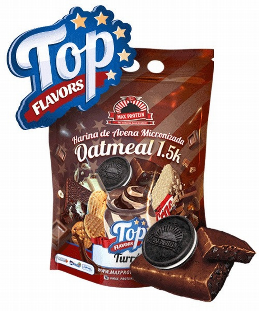 MAX PROTEIN OATMEAL TOP FLAVORS 1.5KG TURR BLA.MAX