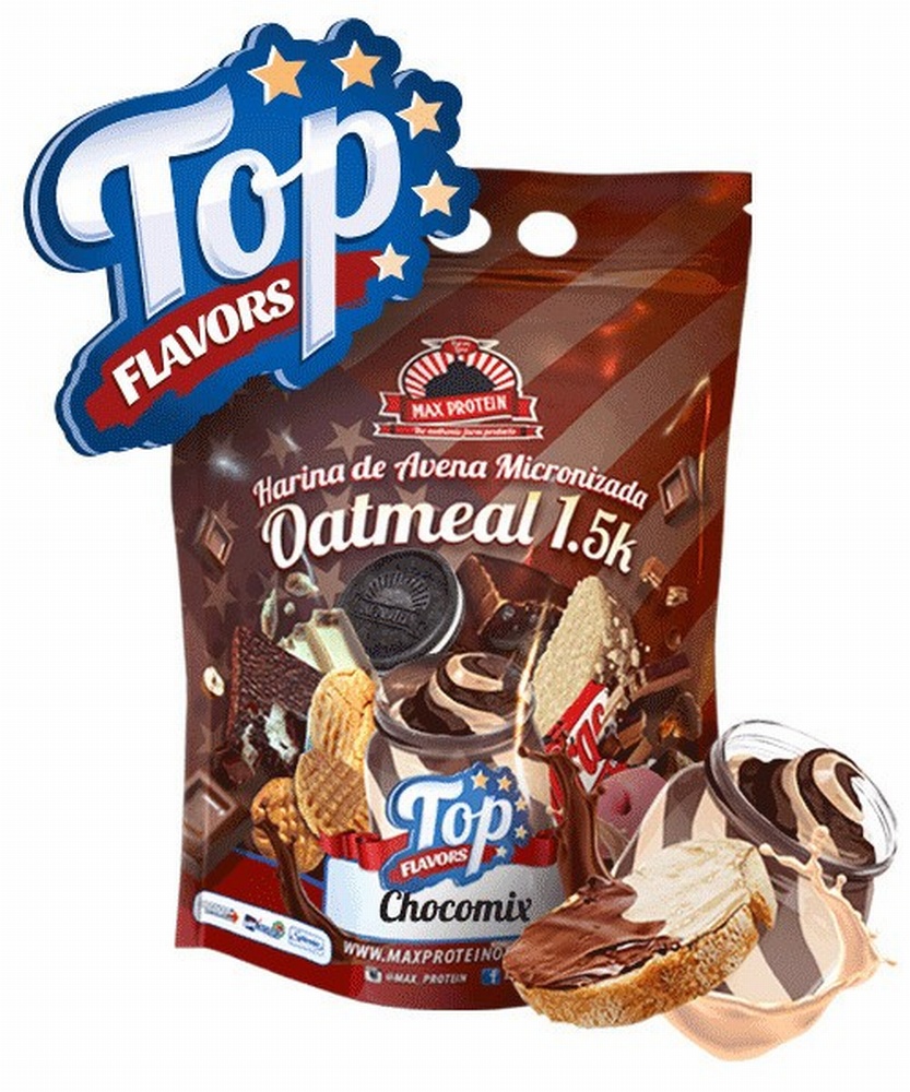 MAX PROTEIN OATMEAL TOP FLAVORS 1.5KG CHOCOMIX
