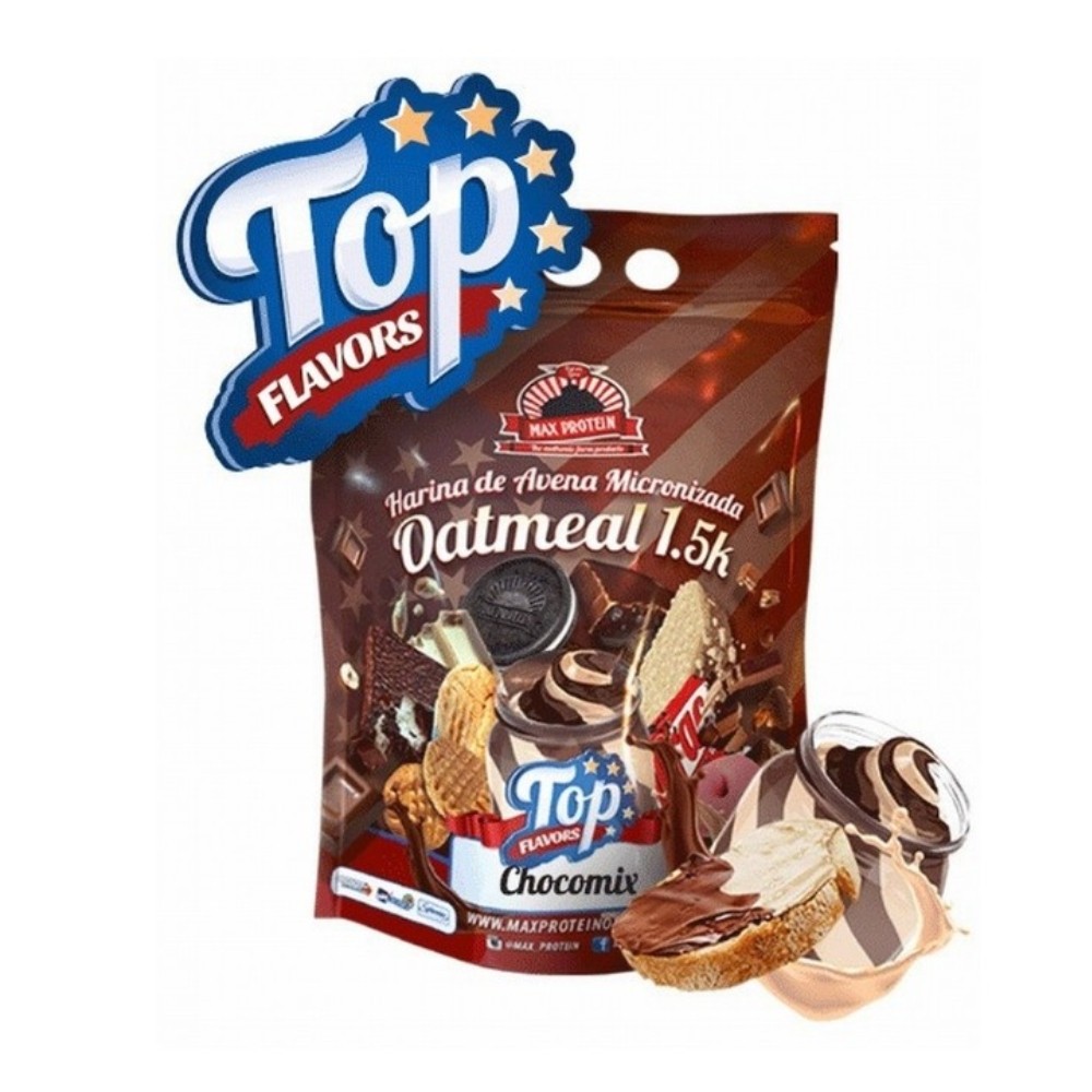 MAX PROTEIN OATMEAL TOP FLAVORS 1.5KG CHOCOMIX