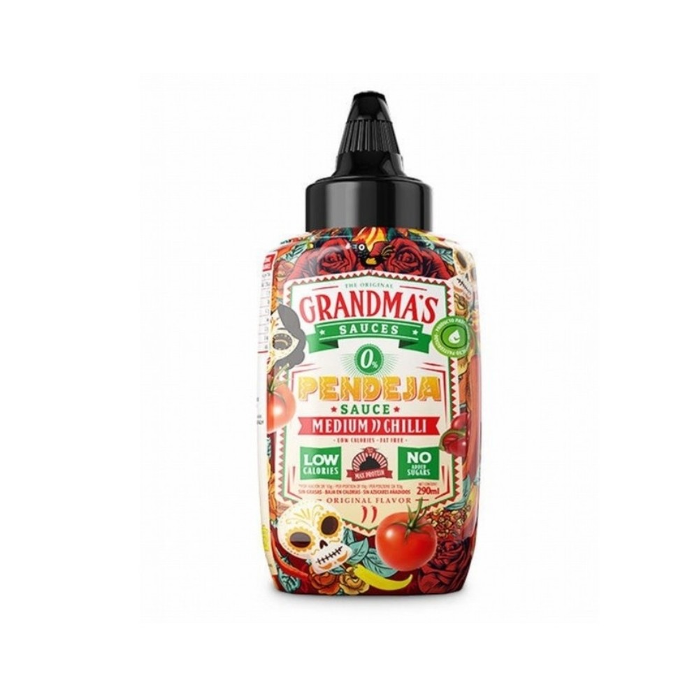 MAX PROTEIN SALSA 290ML PENDEJA (MEDIUM CHILI)