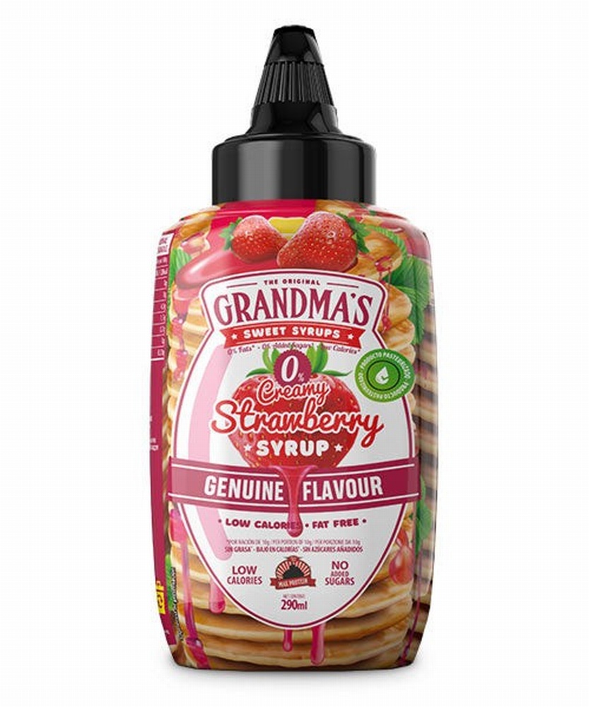 MAX PROTEIN SIROPE 290ML FRESA