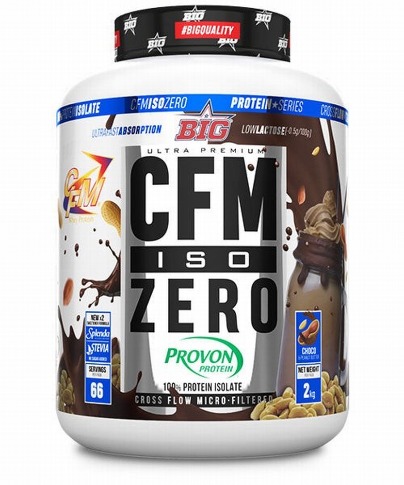 BIG CFM ISO ZERO 2KG CHOCO CACAHUETE