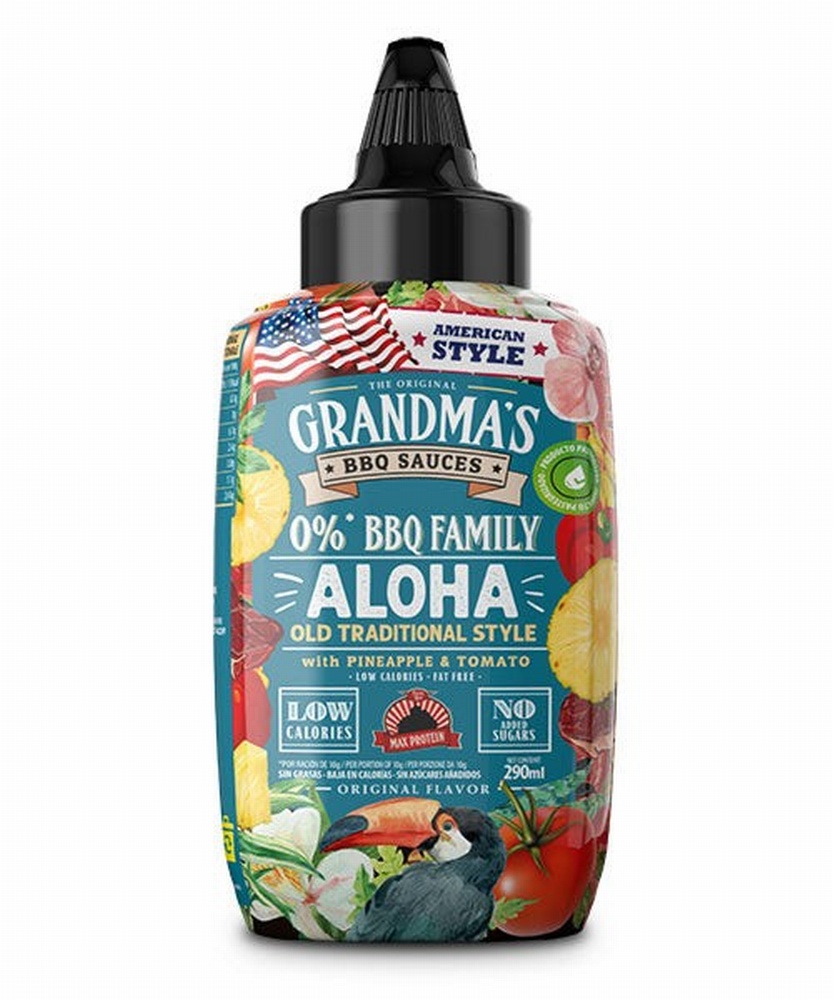 MAX PROTEIN SALSA BBQ 290ML ALOHA